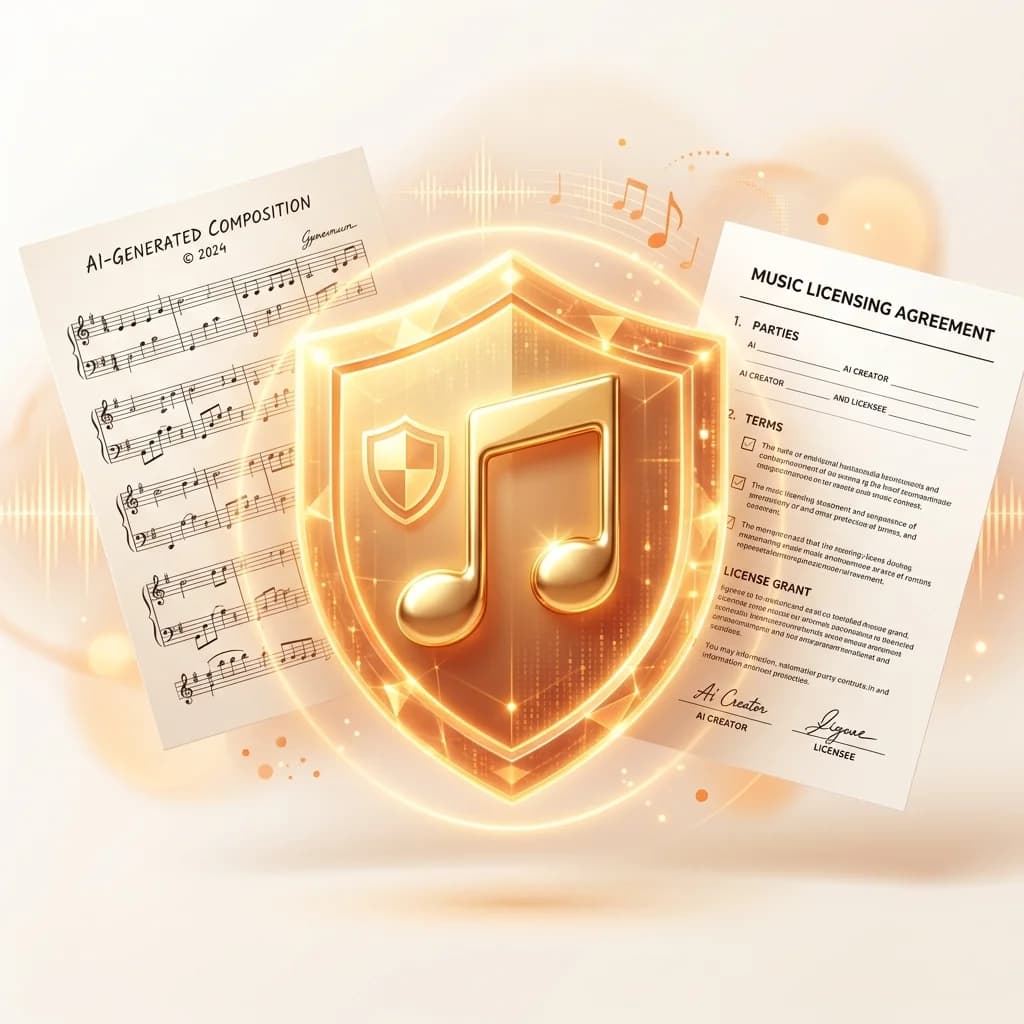 Prawa autorskie w muzyce AI: Złota Zasada Licencyjna i brak ZAIKS